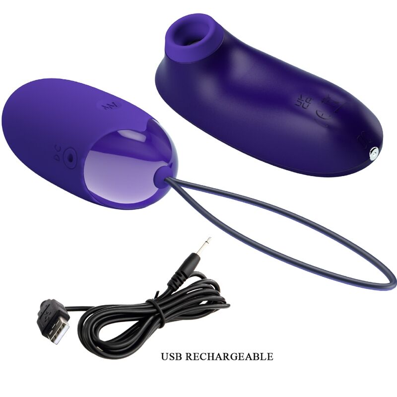 PRETTY LOVE - STIMULATOR AND PORTABLE EGG - NOCTURNA DESIRES