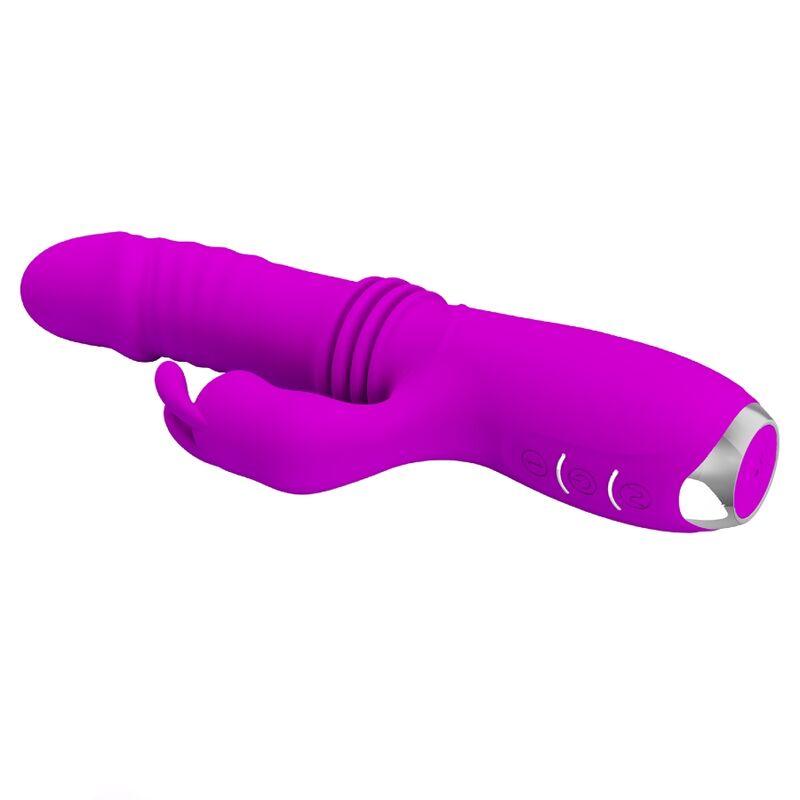 PRETTY LOVE - DOROTHY PURPLE RECHARGEABLE RABBIT VIBRATOR - NOCTURNA DESIRES