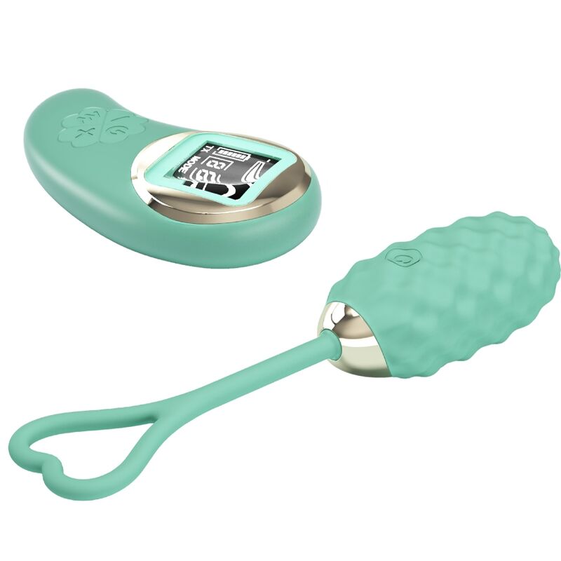 PRETTY LOVE - VIVIAN GREEN REMOTE CONTROL VIBRATING EGG - NOCTURNA DESIRES