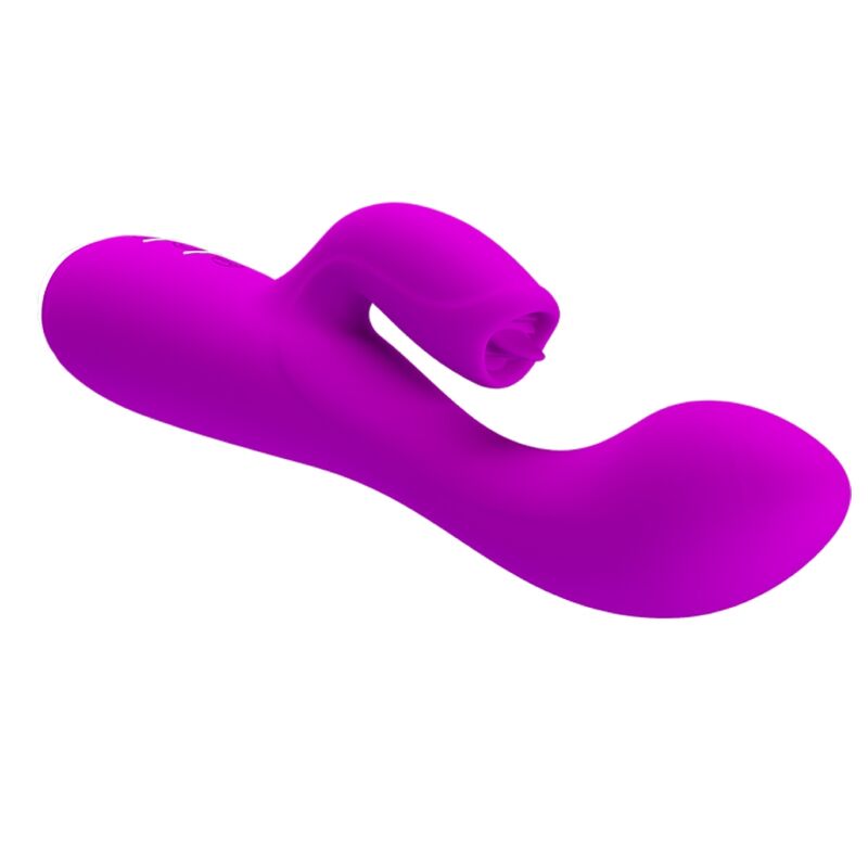 PRETTY LOVE - GLORIA RECHARGEABLE RABBIT VIBRATOR-WATERPROOF PURPLE - NOCTURNA DESIRES