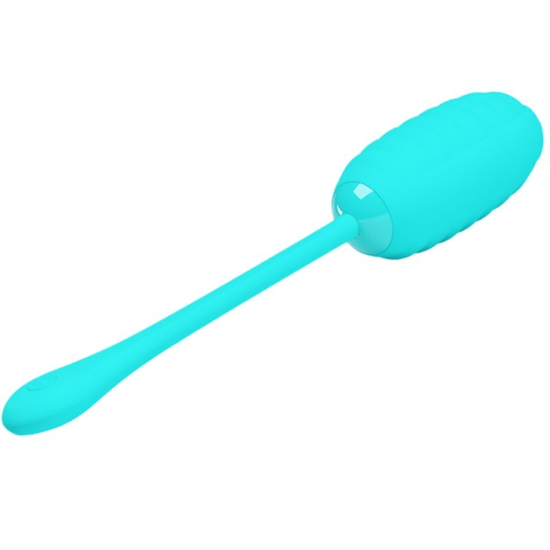 PRETTY LOVE - KIRK RECHARGEABLE VIBRATING EGG LIGHT GREEN - NOCTURNA DESIRES