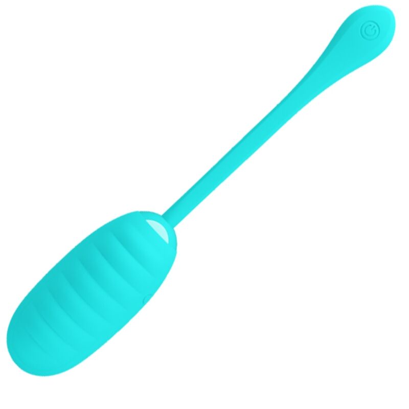 PRETTY LOVE - KIRK RECHARGEABLE VIBRATING EGG LIGHT GREEN - NOCTURNA DESIRES