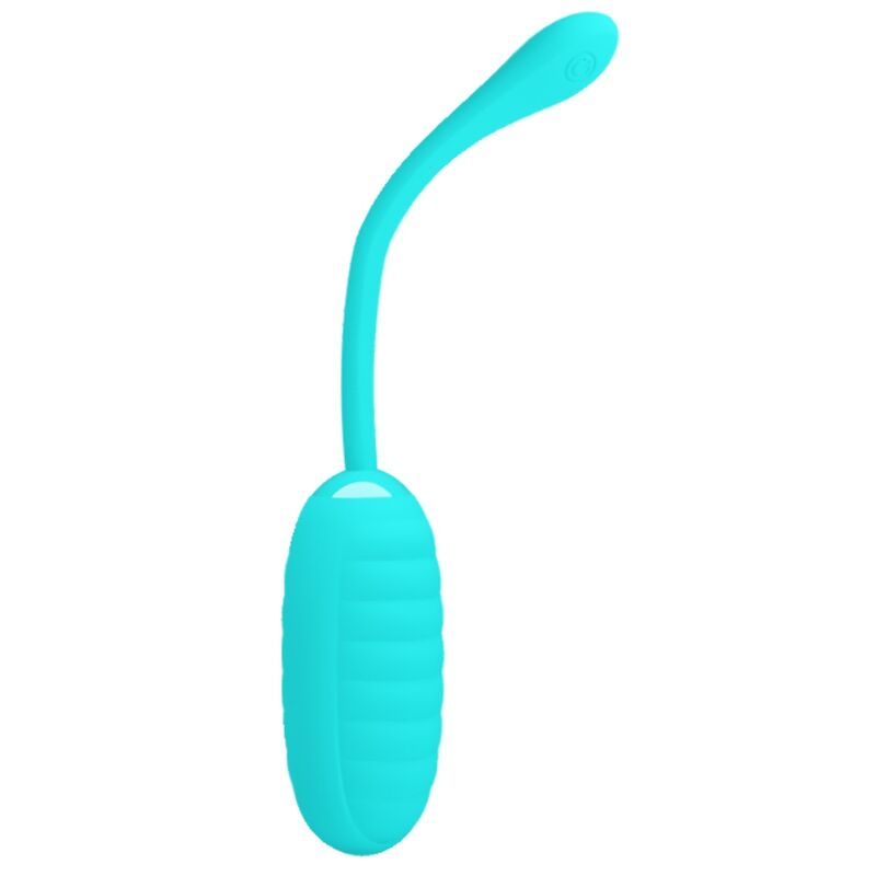 PRETTY LOVE - KIRK RECHARGEABLE VIBRATING EGG LIGHT GREEN - NOCTURNA DESIRES