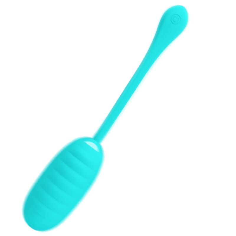 PRETTY LOVE - KIRK RECHARGEABLE VIBRATING EGG LIGHT GREEN - NOCTURNA DESIRES