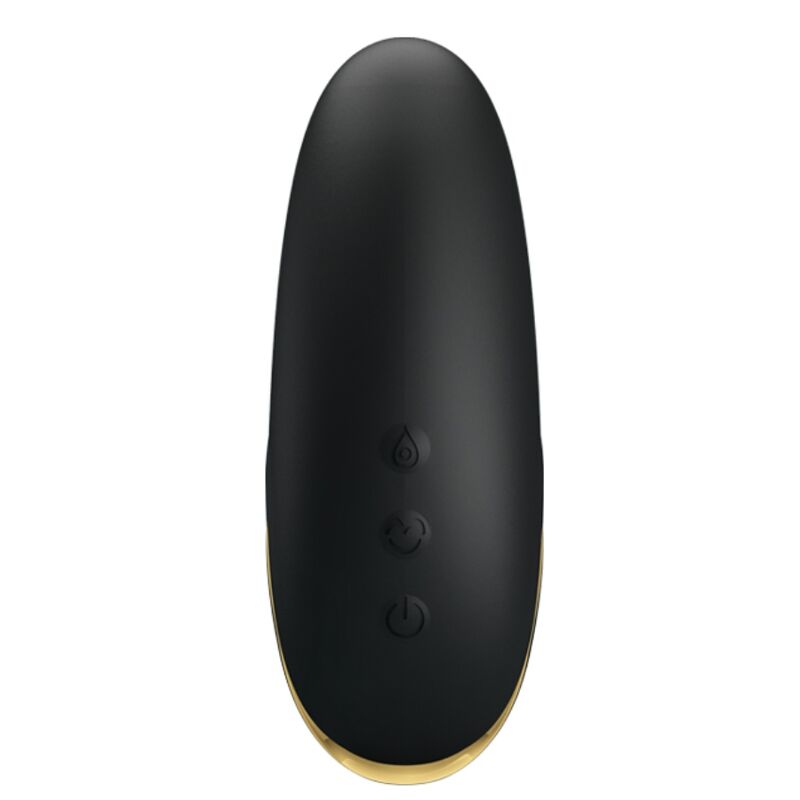 PRETTY LOVE - LUXURY RECHARGEABLE SUCTION MASSAGER BLACK - NOCTURNA DESIRES
