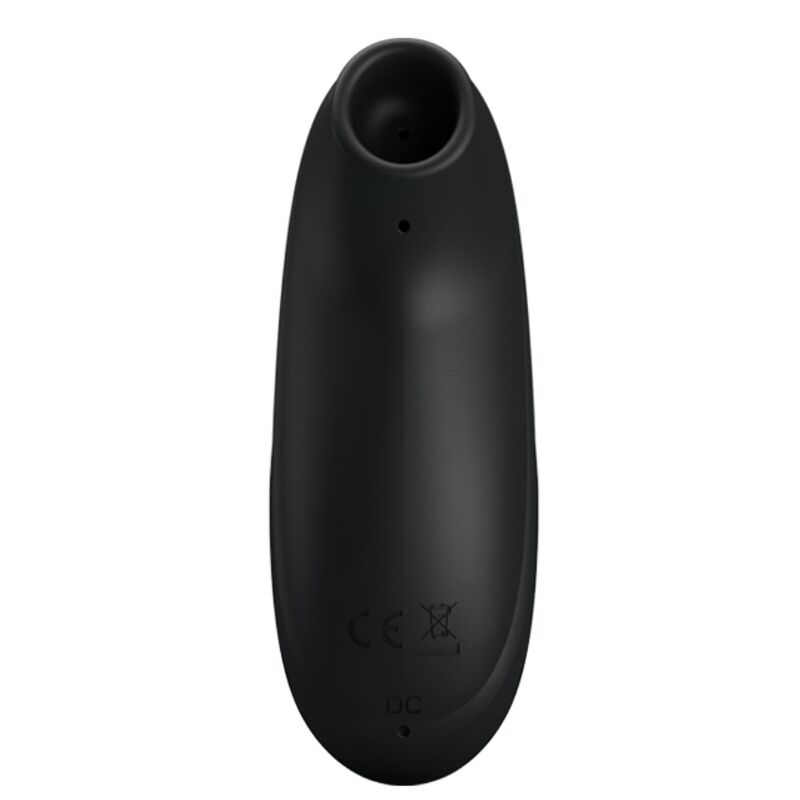 PRETTY LOVE - LUXURY RECHARGEABLE SUCTION MASSAGER BLACK - NOCTURNA DESIRES