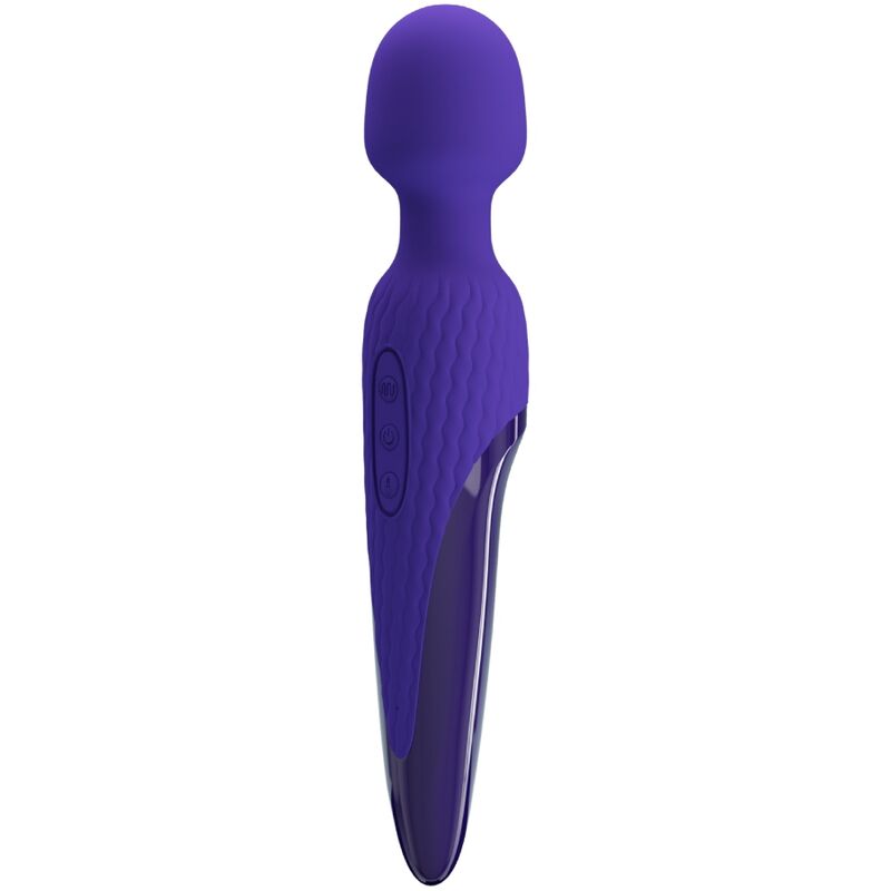 PRETTY LOVE - ANTONY YOUTH WAND VIBRATOR VIOLET HEAT EFFECT - NOCTURNA DESIRES