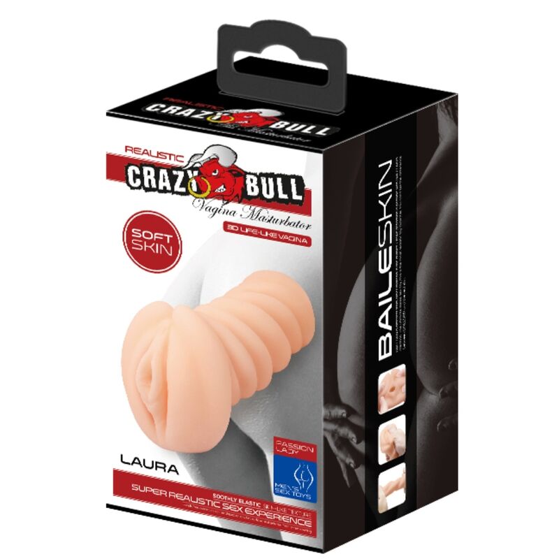 CRAZY BULL - PORTABLE VAGINA MASTURBATOR - NOCTURNA DESIRES