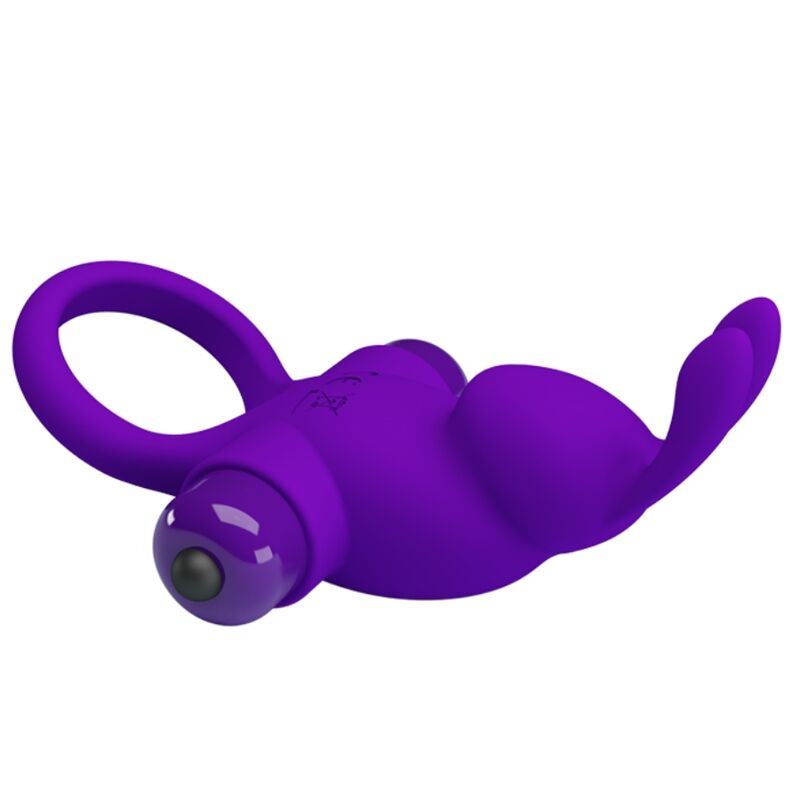 PRETTY LOVE - VIBRATOR RING I RABBIT FOR PURPLE PENIS - NOCTURNA DESIRES