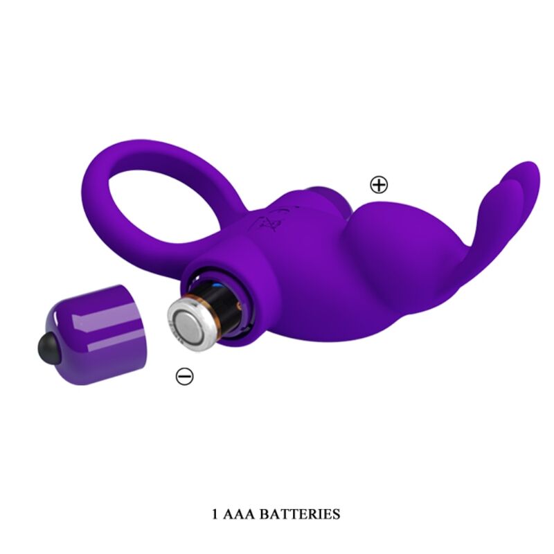 PRETTY LOVE - VIBRATOR RING I RABBIT FOR PURPLE PENIS - NOCTURNA DESIRES