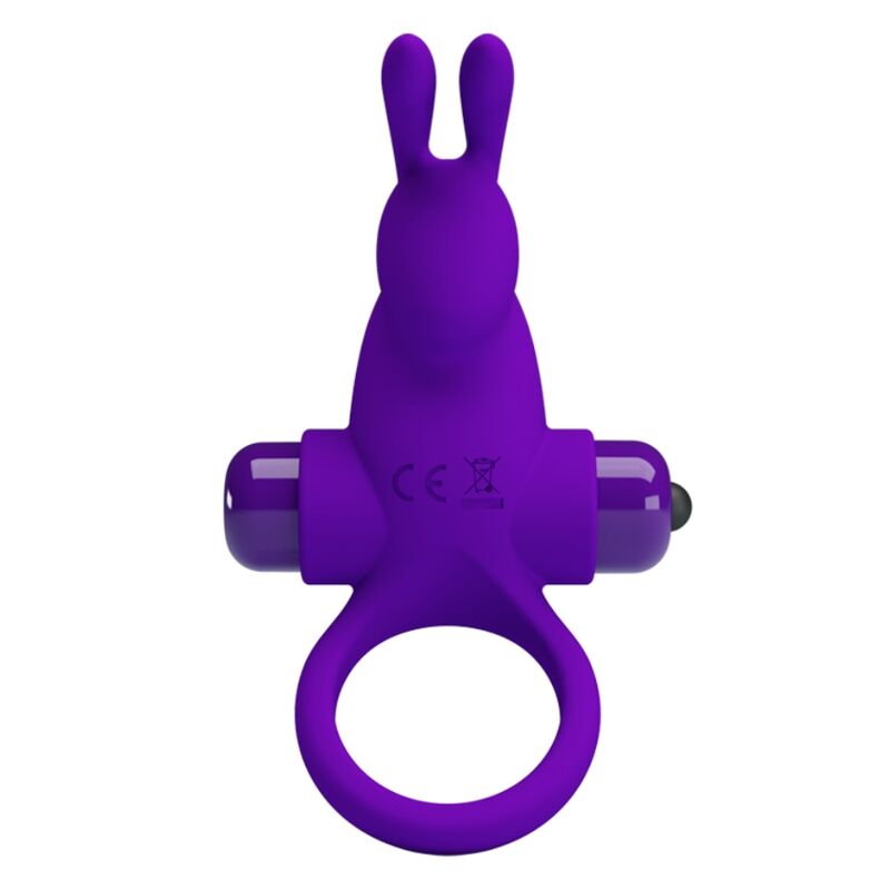 PRETTY LOVE - VIBRATOR RING I RABBIT FOR PURPLE PENIS - NOCTURNA DESIRES