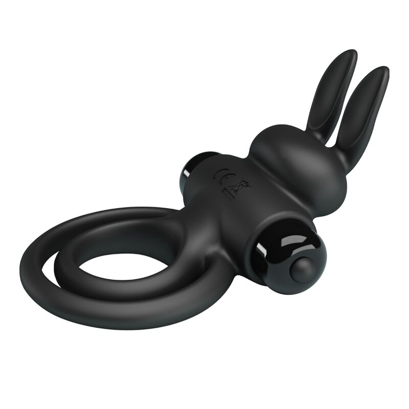 PRETTY LOVE - VIBRATOR III RABBIT RING FOR BLACK PENIS - NOCTURNA DESIRES