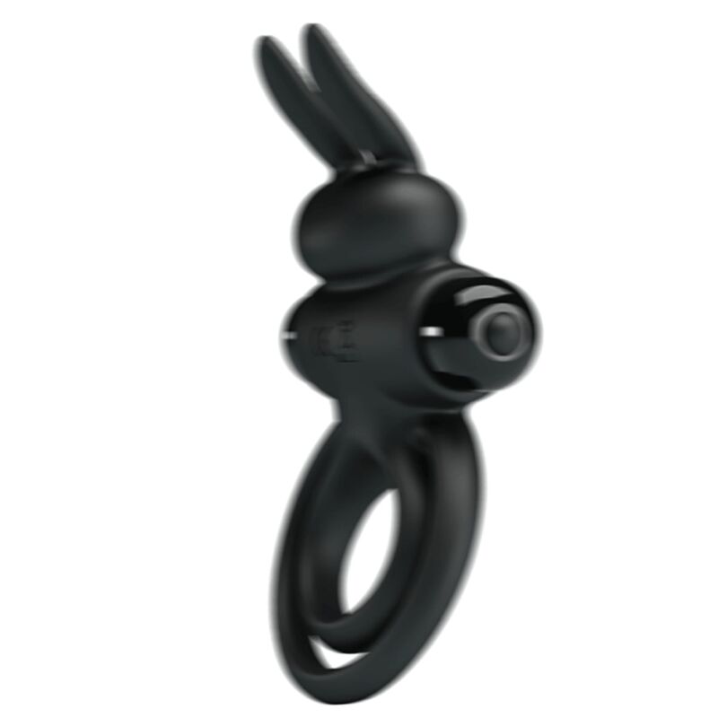 PRETTY LOVE - VIBRATOR III RABBIT RING FOR BLACK PENIS - NOCTURNA DESIRES