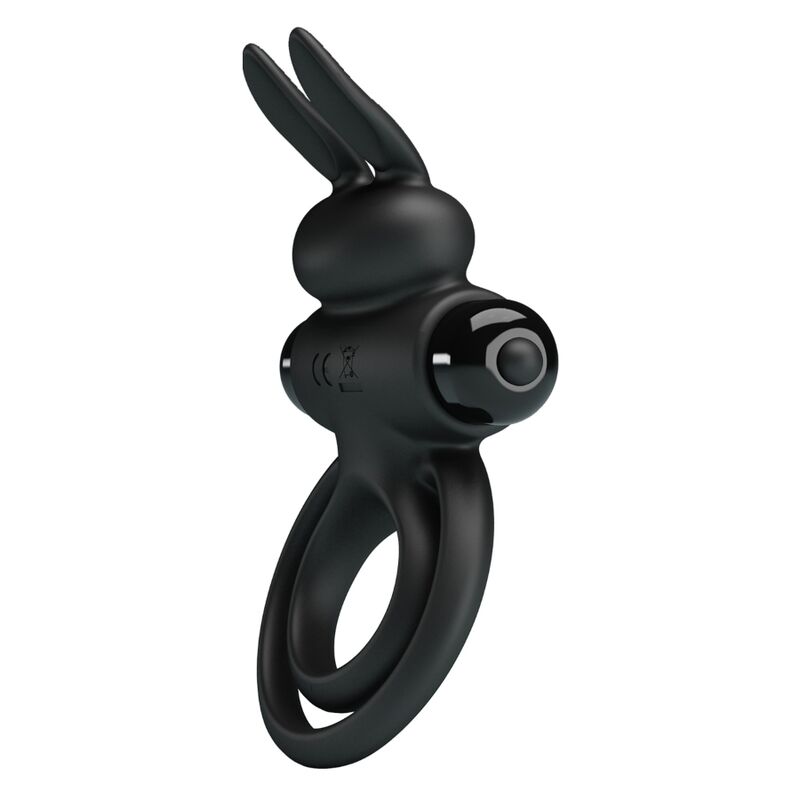 PRETTY LOVE - VIBRATOR III RABBIT RING FOR BLACK PENIS - NOCTURNA DESIRES