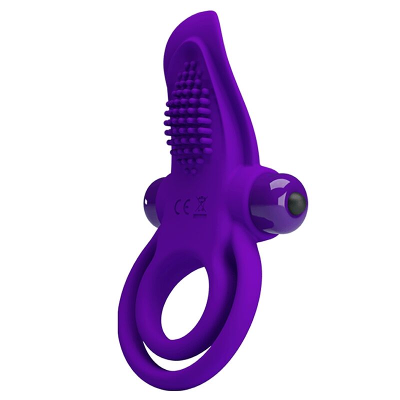 PRETTY LOVE - PURPLE VIBRATING PENIS RING - NOCTURNA DESIRES