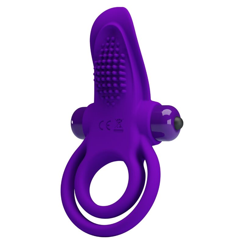 PRETTY LOVE - PURPLE VIBRATING PENIS RING - NOCTURNA DESIRES