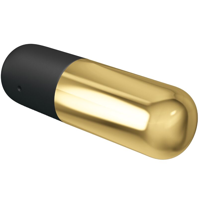 PRETTY LOVE - GOLDEN RECHARGEABLE BULLET VIBRATOR - NOCTURNA DESIRES