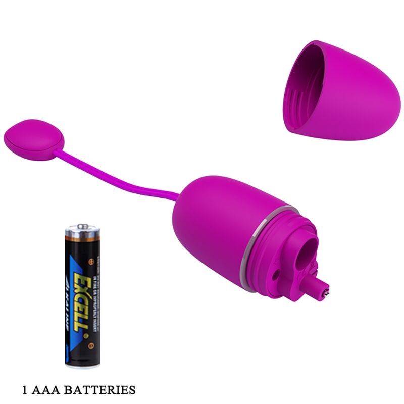 PRETTY LOVE - NYMPH VIBRATING EGG APP CONTROLLED PURPLE - NOCTURNA DESIRES
