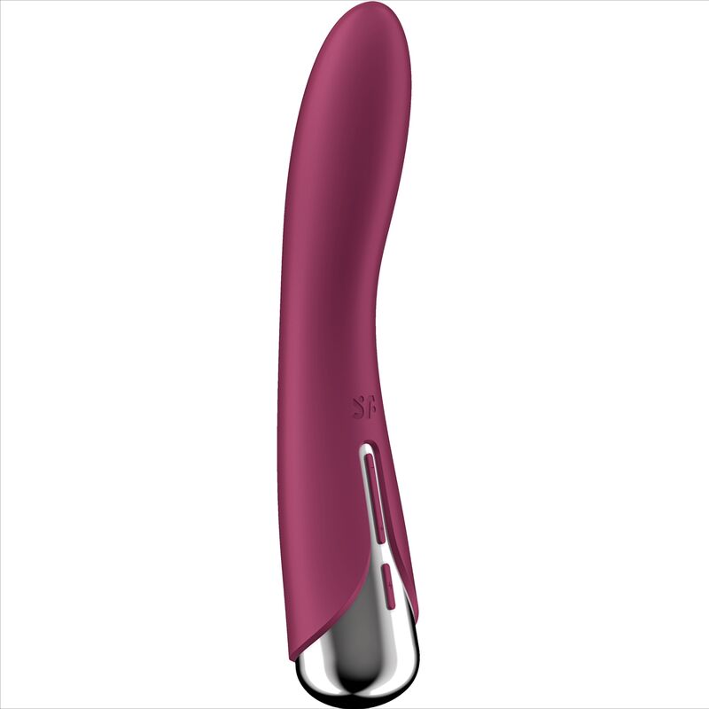 SATISFYER - SPINNING VIBE 1 G-SPOT ROTATOR VIBRATOR RED - NOCTURNA DESIRES