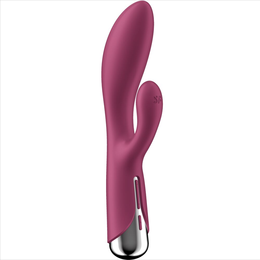 SATISFYER - SPINNING RABBIT 1 CLITORIS AND RED G-SPOT STIMULATION - NOCTURNA DESIRES