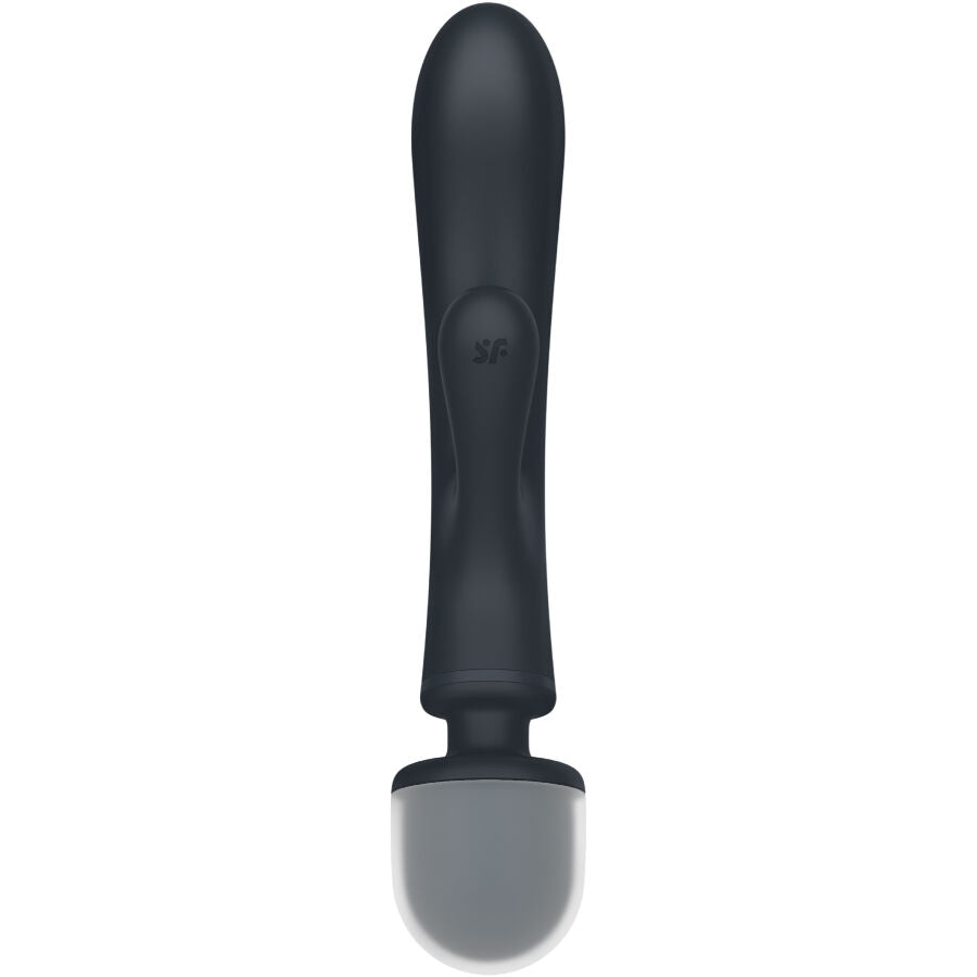 SATISFYER - TRIPLE LOVER RABBIT VIBRATOR MASSAGER GREY - NOCTURNA DESIRES