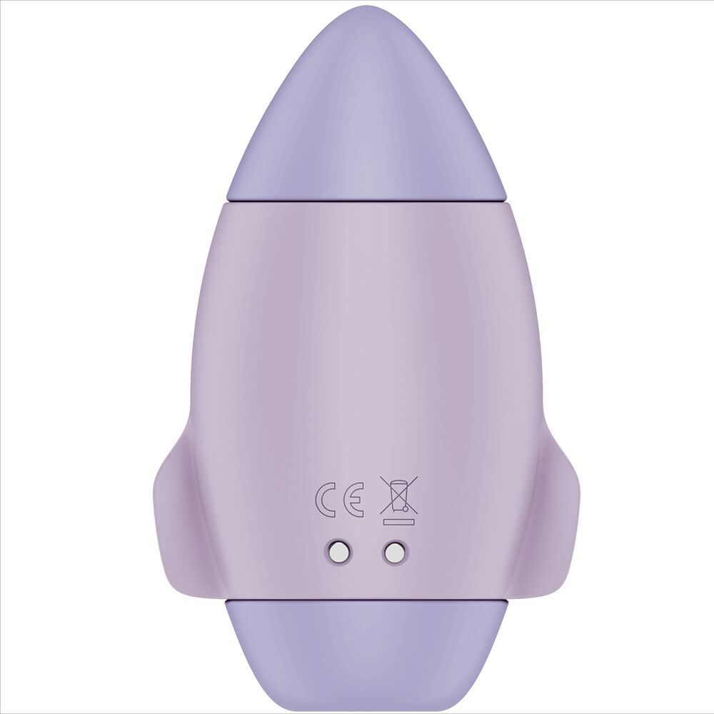 SATISFYER - MISSION CONTROL LILAC SMALL DOUBLE IMPULSE VIBRATOR - NOCTURNA DESIRES