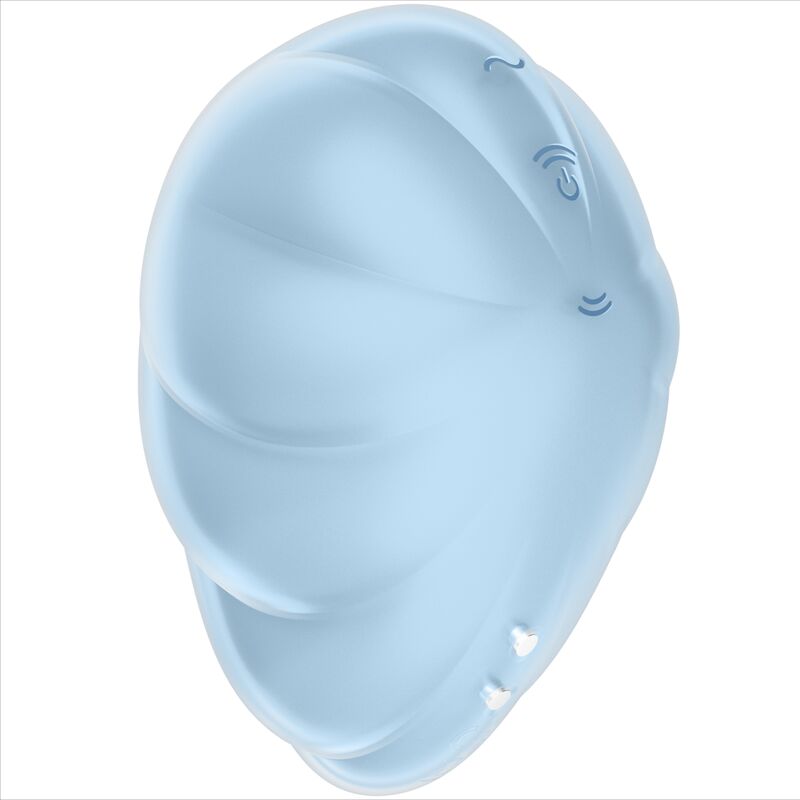 SATISFYER - CLOUD DANCER BLUE AIR PULSE VIBRATOR - NOCTURNA DESIRES