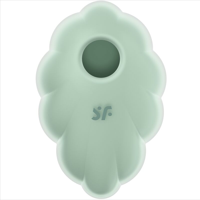 SATISFYER - CLOUD DANCER GREEN AIR PULSE VIBRATOR - NOCTURNA DESIRES