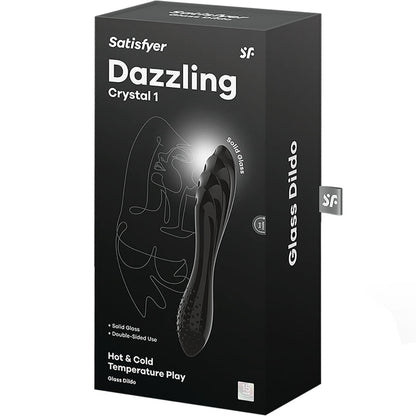 SATISFYER - DAZZLING CRYSTAL BLACK - NOCTURNA DESIRES