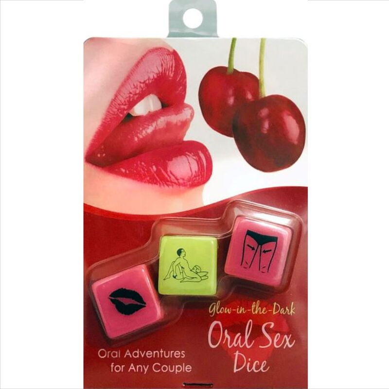 KHEPER GAMES - ORAL SEX DICE GAME WITH GLOW IN THE DARK - NOCTURNA DESIRES