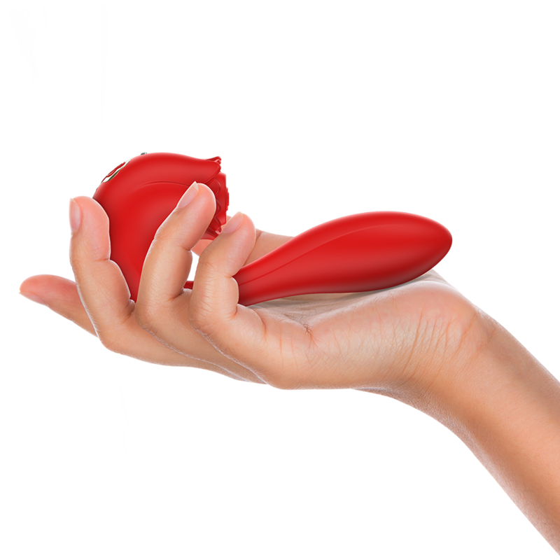 MIA - SELENA STIMULATOR VIBRATING + TAPPING RED - NOCTURNA DESIRES