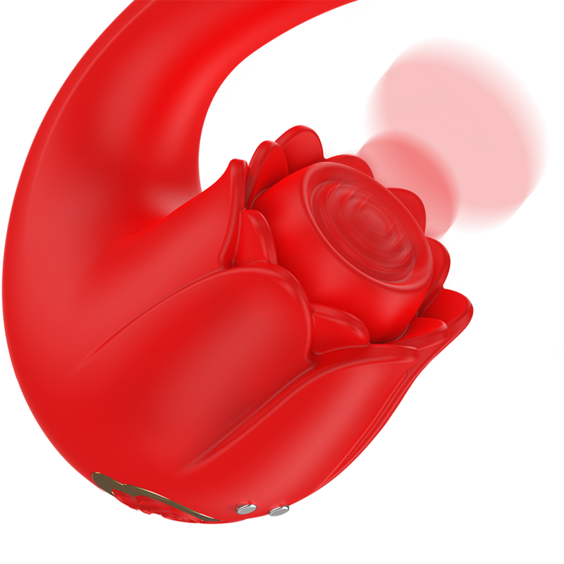 MIA - SELENA STIMULATOR VIBRATING + TAPPING RED - NOCTURNA DESIRES