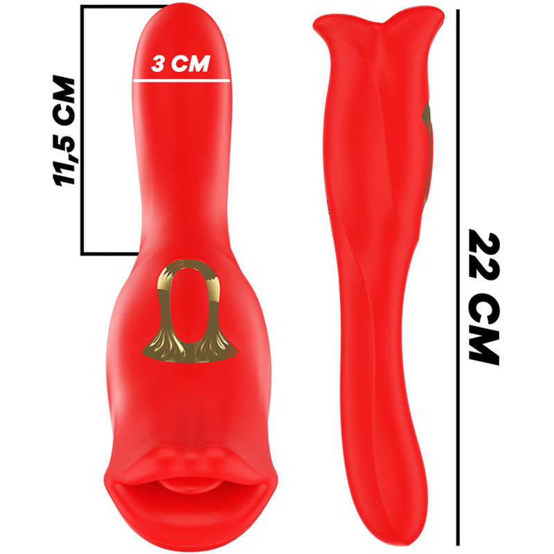 MIA - SIENA TRIPLE PLEASURE VIBRATING + BITING - NOCTURNA DESIRES