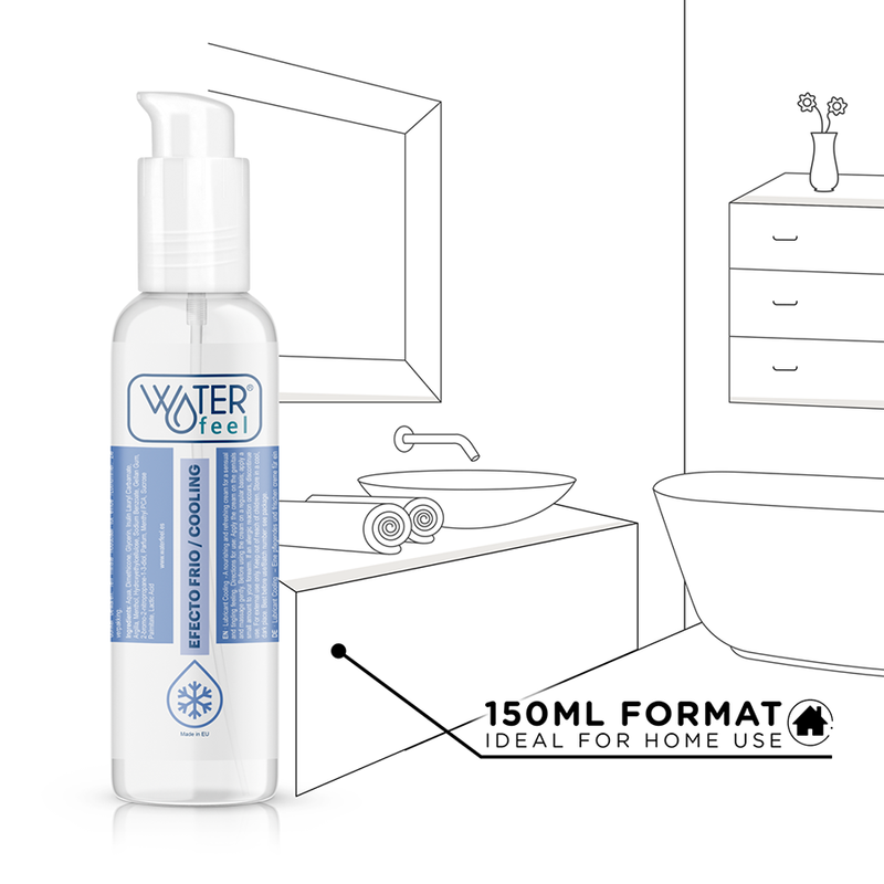 WATERFEEL - COLD EFFECT LUBRICANT 150 ML - NOCTURNA DESIRES