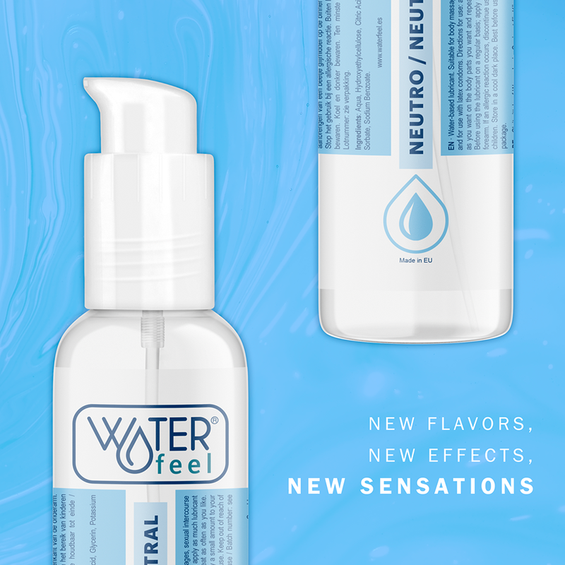 WATERFEEL - NATURAL LUBRICANT 175 ML - NOCTURNA DESIRES
