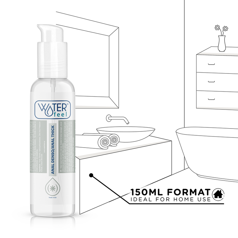 WATERFEEL - ANAL LUBRICANT 150 ML - NOCTURNA DESIRES