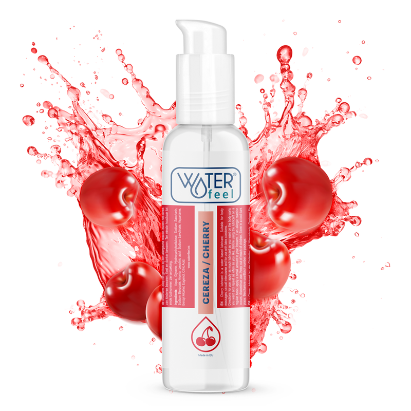 WATERFEEL - CHERRY LUBRICANT 175 ML - NOCTURNA DESIRES