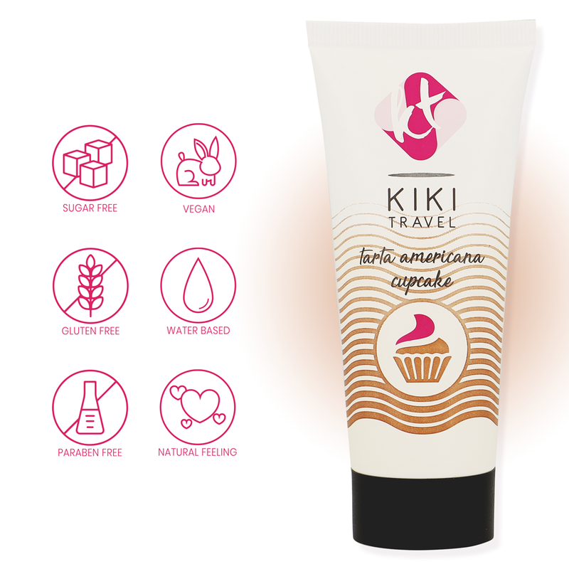 KIKÍ TRAVEL - CUPCAKE LUBRICANT 50 ML - NOCTURNA DESIRES