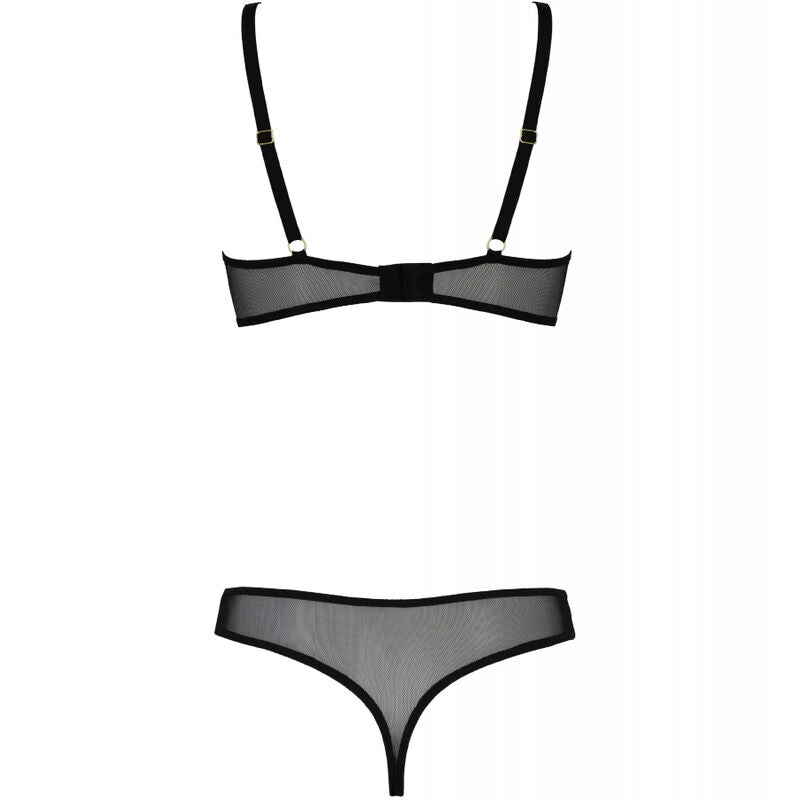 PASSION - MARINA BODY BLACK L/XL - NOCTURNA DESIRES