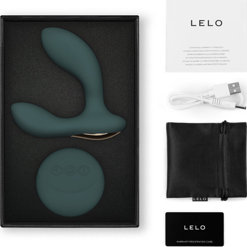 LELO - HUGO 2 GREEN REMOTE CONTROL PROSTATE MASSAGER - NOCTURNA DESIRES