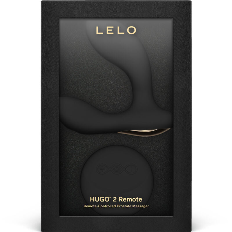 LELO - HUGO 2 PROSTATE MASSAGER REMOTE CONTROL BLACK - NOCTURNA DESIRES