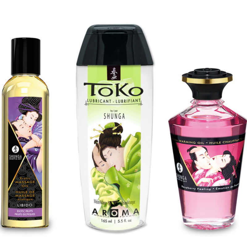 SHUNGA - KIT FRUITY KISSES COLLECTION - NOCTURNA DESIRES