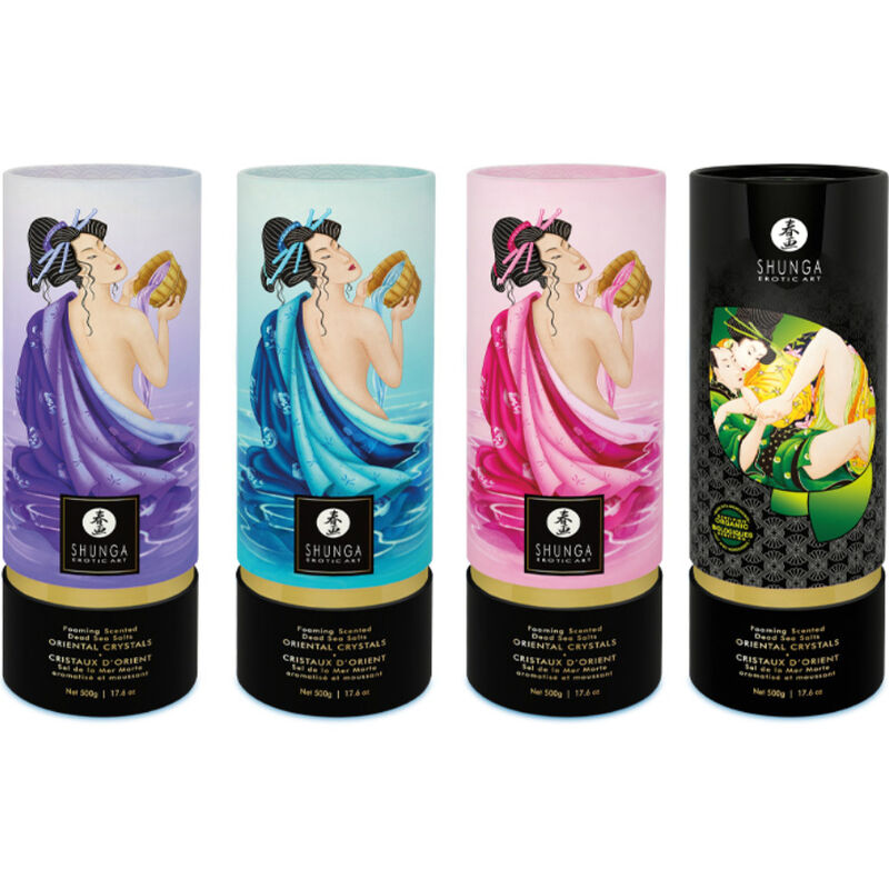 SHUNGA - LOTUS FLOWER BATH SALTS - NOCTURNA DESIRES