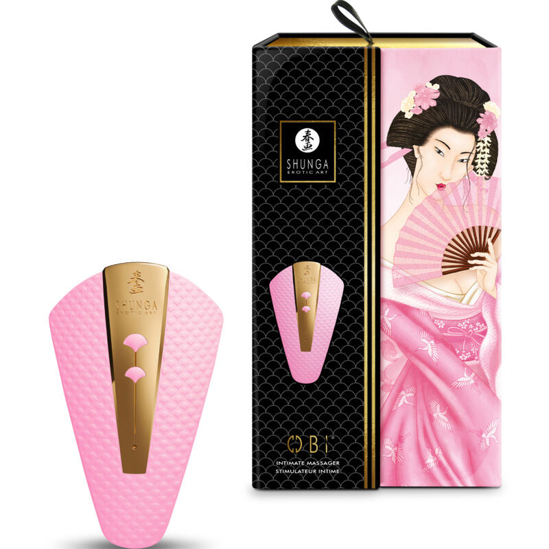 SHUNGA - OBI INTIMATE MASSAGER PINK - NOCTURNA DESIRES