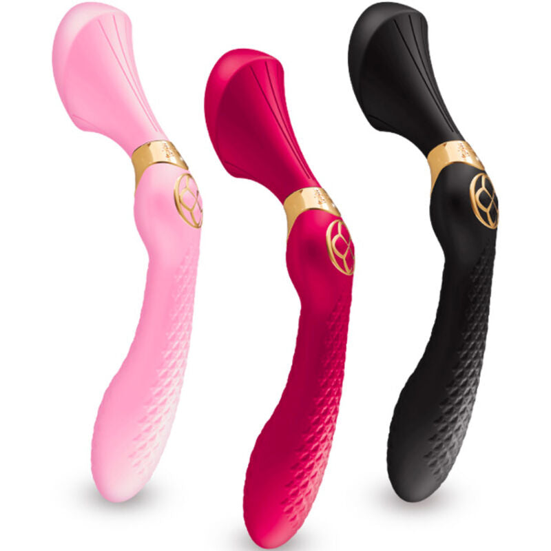 SHUNGA - ZOA INTIMATE MASSAGER BLACK - NOCTURNA DESIRES