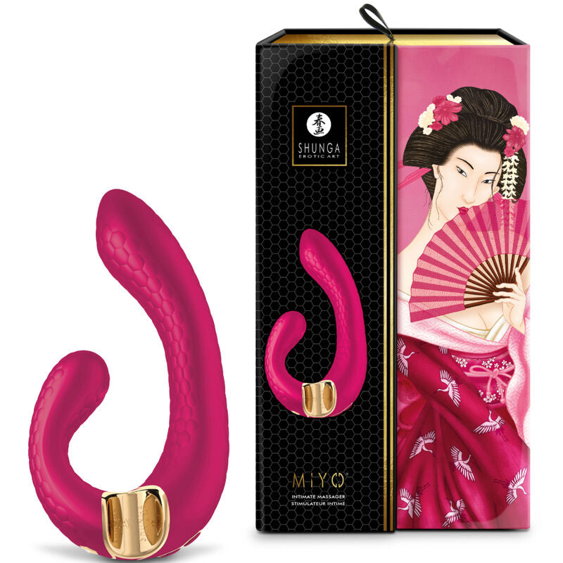 SHUNGA - MIYO INTIMATE MASSAGER FUCHSIA - NOCTURNA DESIRES