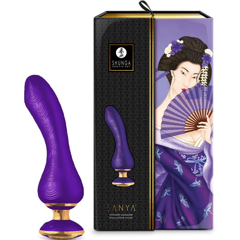 SHUNGA - SANYA INTIMATE MASSAGER VIOLET - NOCTURNA DESIRES