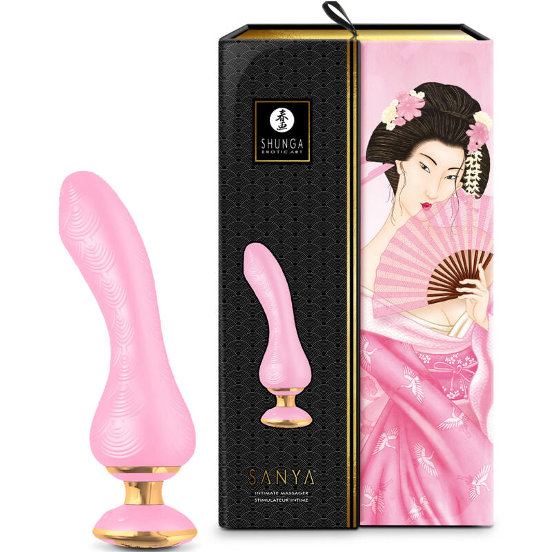 SHUNGA - SANYA INTIMATE MASSAGER PINK - NOCTURNA DESIRES