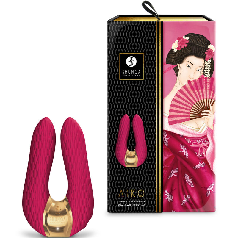 SHUNGA - AIKO INTIMATE MASSAGER FUCHSIA - NOCTURNA DESIRES