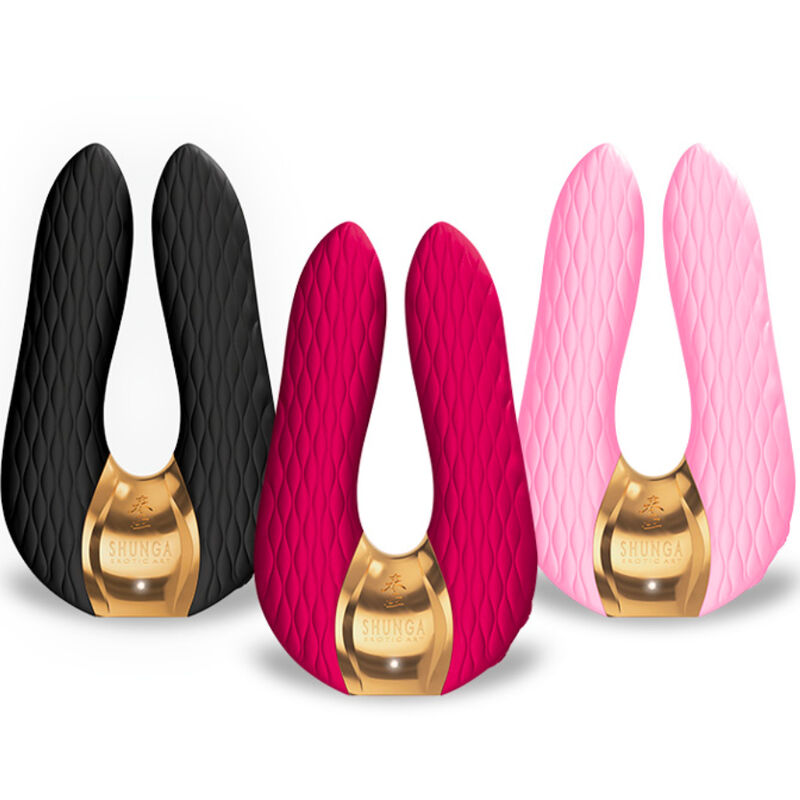 SHUNGA - AIKO INTIMATE MASSAGER BLACK - NOCTURNA DESIRES